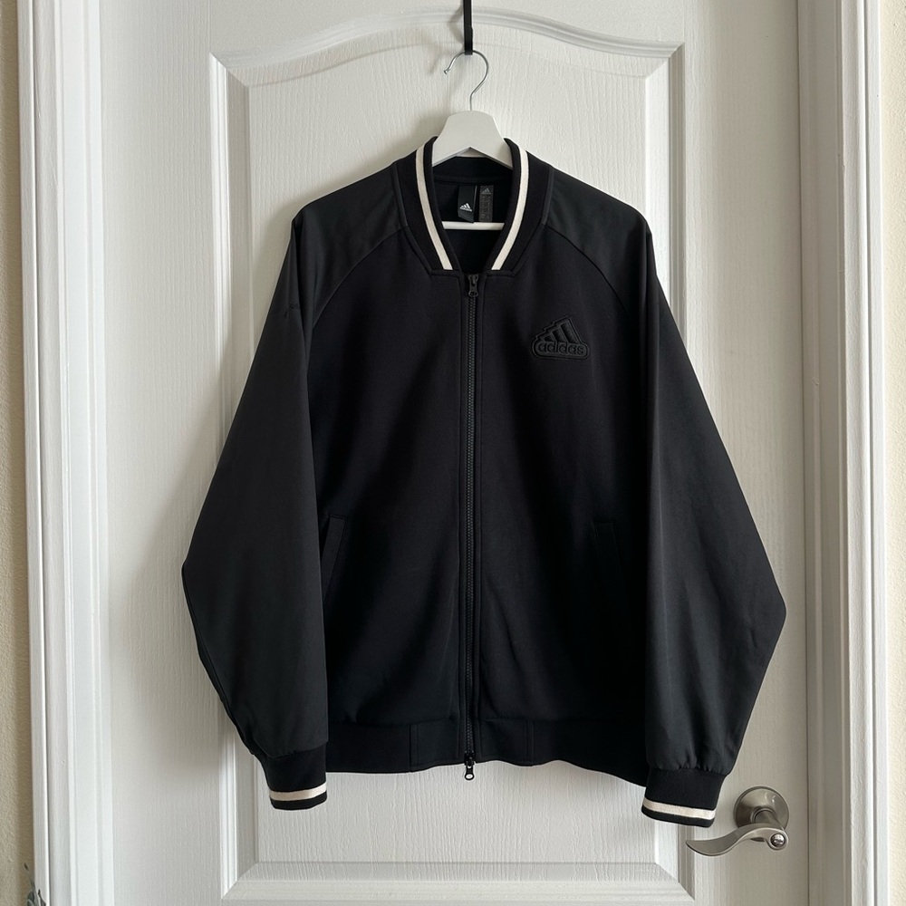 [Adidas] Unisex Printed Bomber Jacket